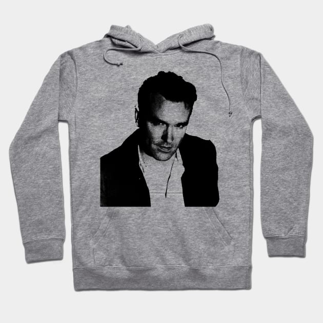 Morrissey Pencil Art Hoodie by 2010artpage